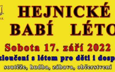 Akce na Frýdlantsku 11 Hejnické Babí léto 2022