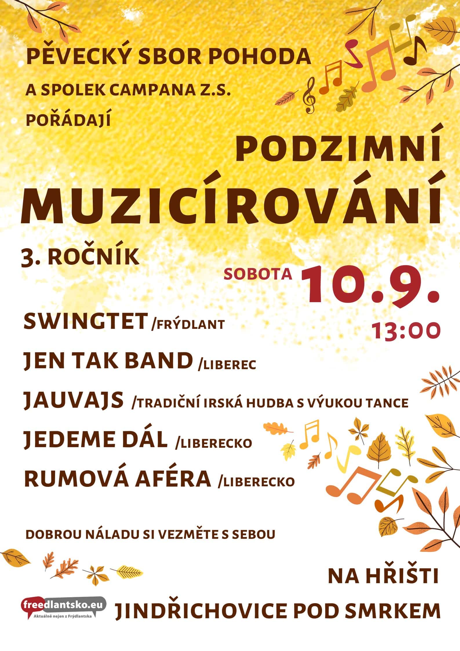 726 podzimni muzicirovani plakat jindrichovice 2022 frydlantsko