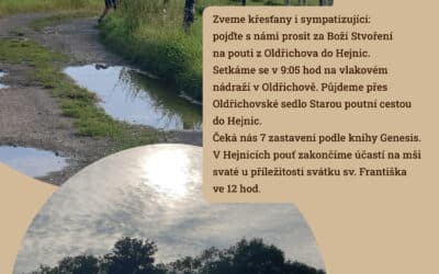 Doba stvoření 2022 – Via Creatio – pouť z Oldřichova do Hejnic