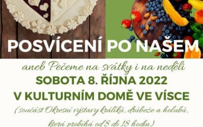 Posvícení po našem, aneb pečeme na svátky i na neděli