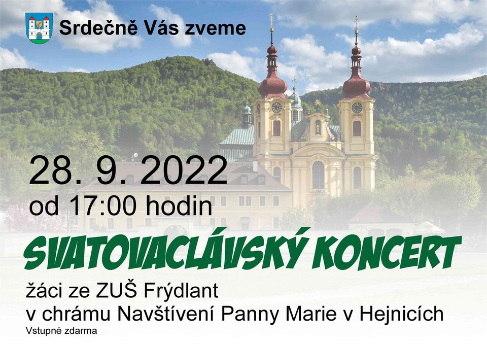 821 svatovaclavsky koncert zus hejnice 2022 frydlantsko