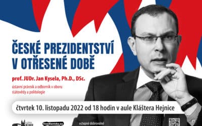 České prezidentství v otřesené době – přednáška