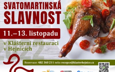 Svatomartinská husa v Klášterní restauraci