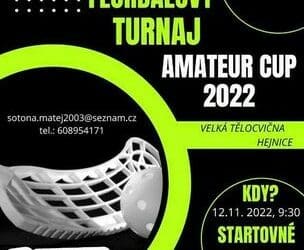 Plus 11 Florbalový Amateur Cup 2022
