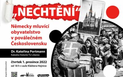 Přednáška Nechtění – německy mluvící obyvatelstvo v poválečném Československu