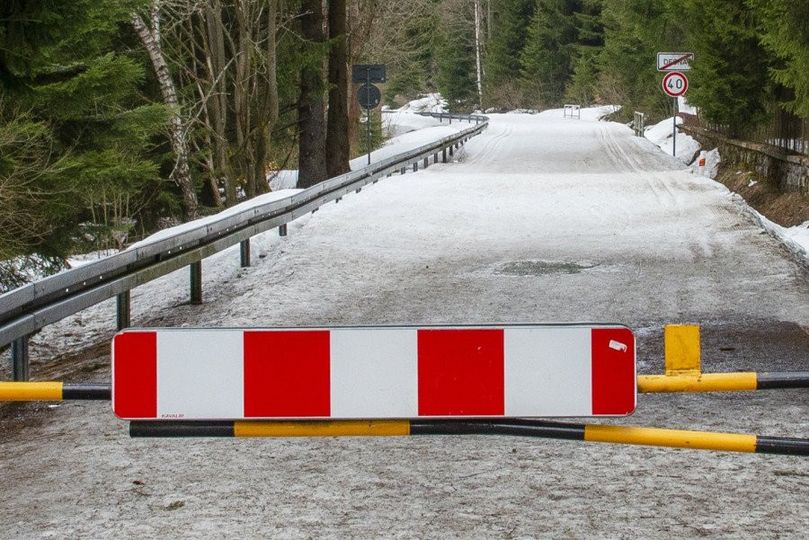 Silnice Souš–Smědava bude uzavřena do jara příštího roku