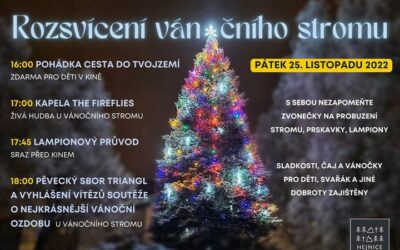 Akce na Frýdlantsku 3 Rozsvícení vánočního stromu v Hejnicích