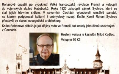 Akce na Frýdlantsku 13 Adventní povídaní o rodu Rohanu v Knihkupectví a antikvariát Fryč