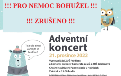 Akce na Frýdlantsku 2 Adventní koncert základních uměleckých škol v Hejnicích