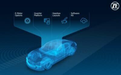 Menší, lehčí, výkonnější. ZF představuje novinku: e-pohony pro osobní a užitková vozidla