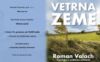 Akce na Frýdlantsku 6 Větrná země – křest knihy