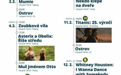 Akce na Frýdlantsku 9 Program Městského kina Frýdlant od 30. ledna do 12. února 2023