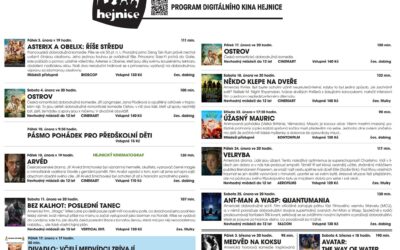 Akce na Frýdlantsku 15 Program Kina Hejnice na měsíc únor 2023