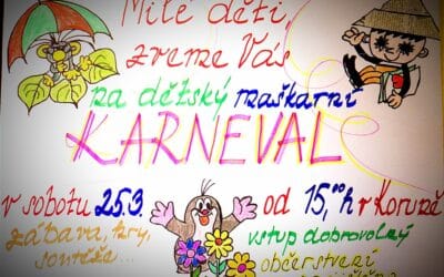 Akce na Frýdlantsku 11 Dětský maškarní karneval v Dolní Řasnici