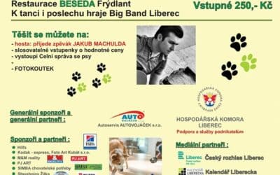 Akce na Frýdlantsku 5 Charitativní ples Útulku Azyl Pes
