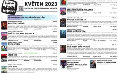 Akce na Frýdlantsku 4 Program Kina Hejnice na měsíc květen 2023