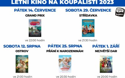 Akce na Frýdlantsku 13 Letní kino v Hejnicích