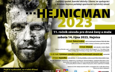 Akce na Frýdlantsku 10 Hejnicman 2023 tradiční závod pro drsné ženy a muže