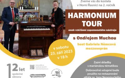 Akce na Frýdlantsku 2 2. ročník Harmonium tour s Ondřejem Muchou v Horní Řasnici