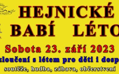 Akce na Frýdlantsku 5 Hejnické Babí léto 2023