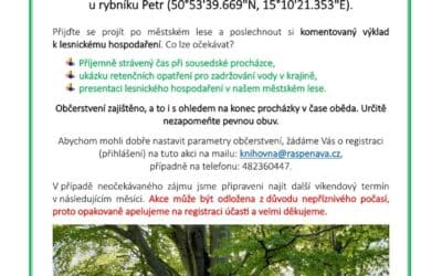 Akce na Frýdlantsku 4 Sousedská procházka po městském lese v Pekle