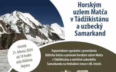 Vzpomínkové vyprávění – horským uzlem Matča v Tádžikistánu a uzbecký Samarkand