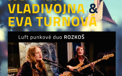 Hudební léto na zahradě: VLADIVOJNA LA CHIA + EVA TURNOVÁ