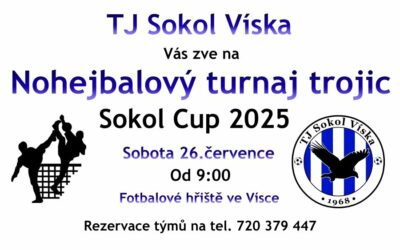 Nohejbalový turnaj ve Vísce