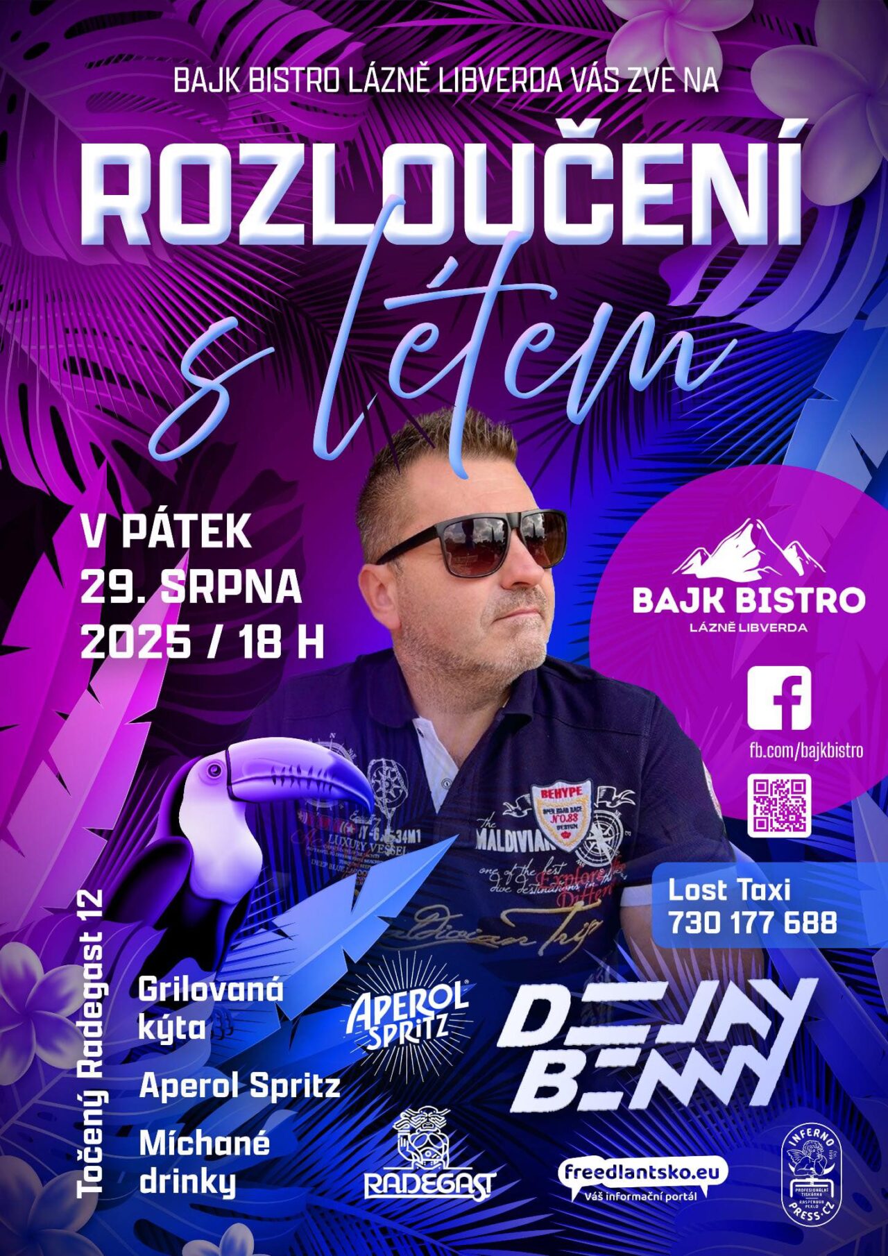 rolouceni s letem bajk