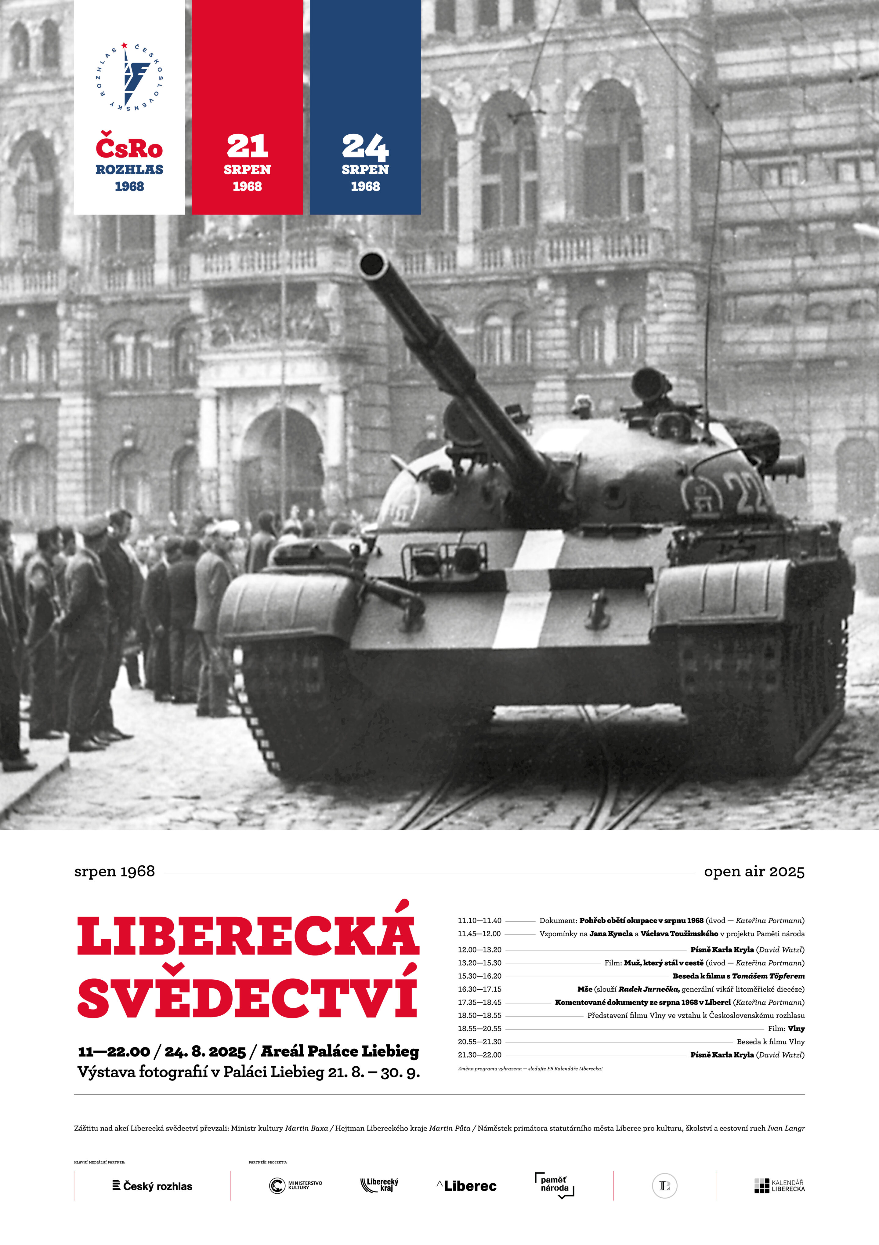 Liberecká svědectví / připomínka srpna 1968