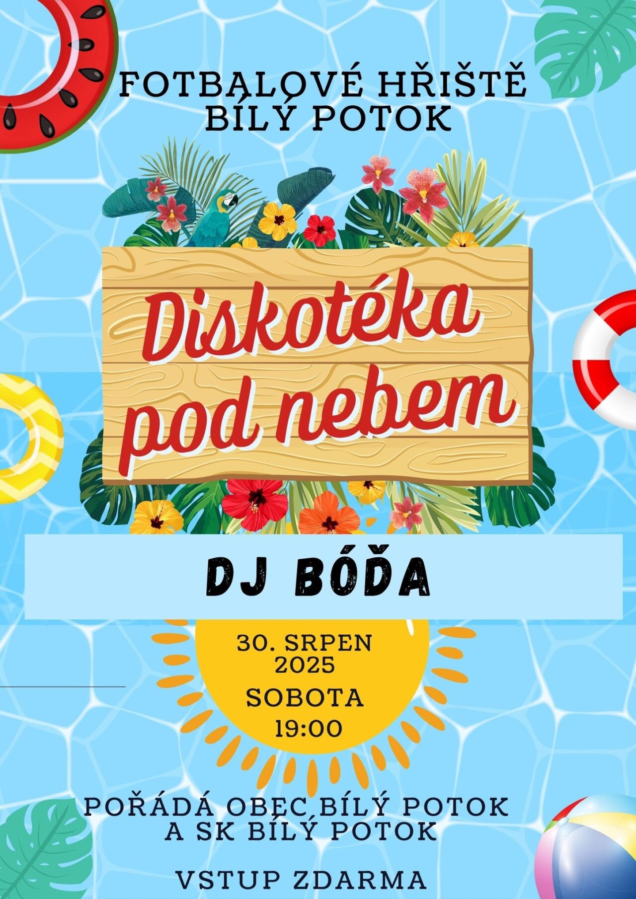 dikoteka pod nebem bily potok 2025