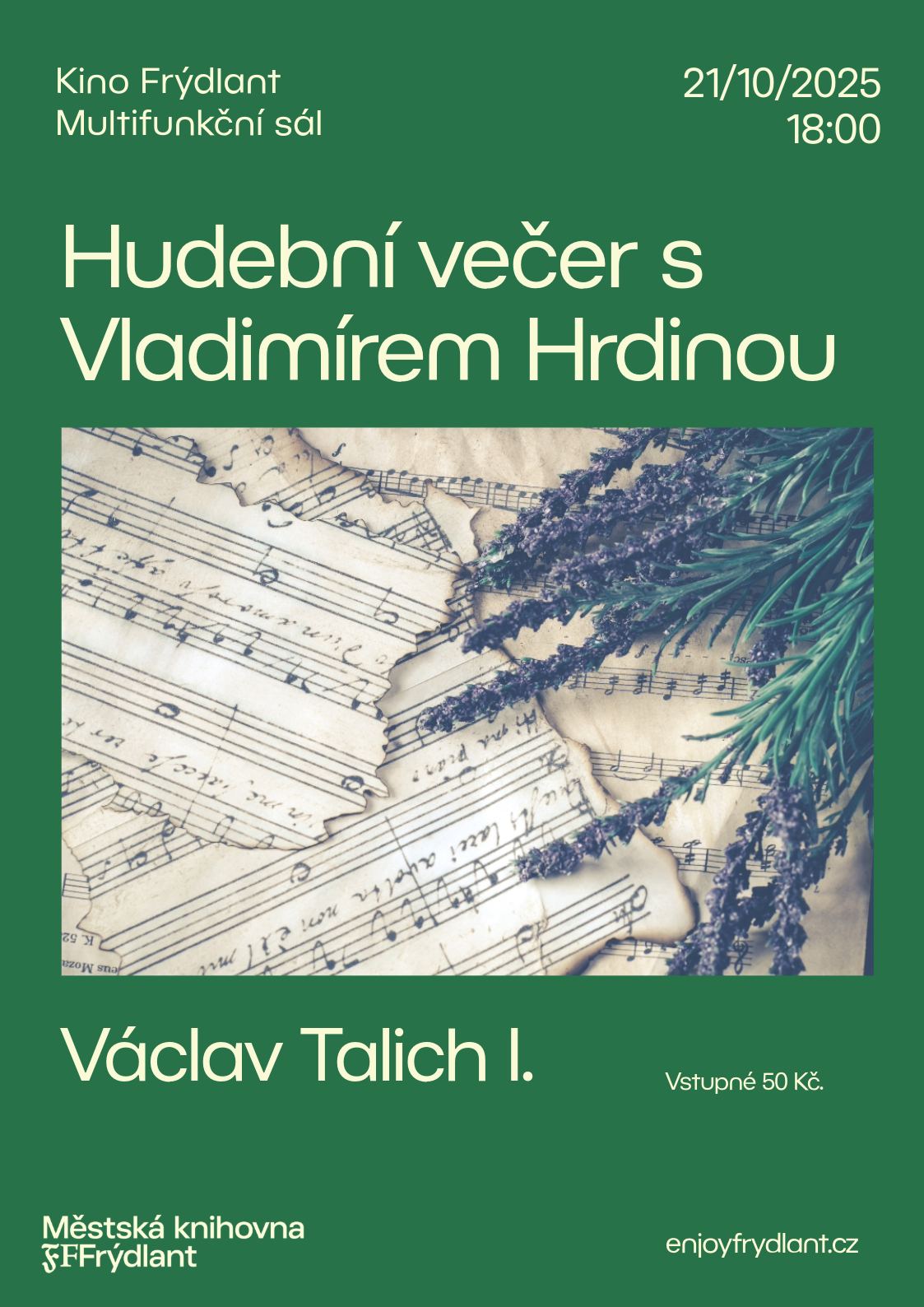 huedbni vecer vladimir hrdina