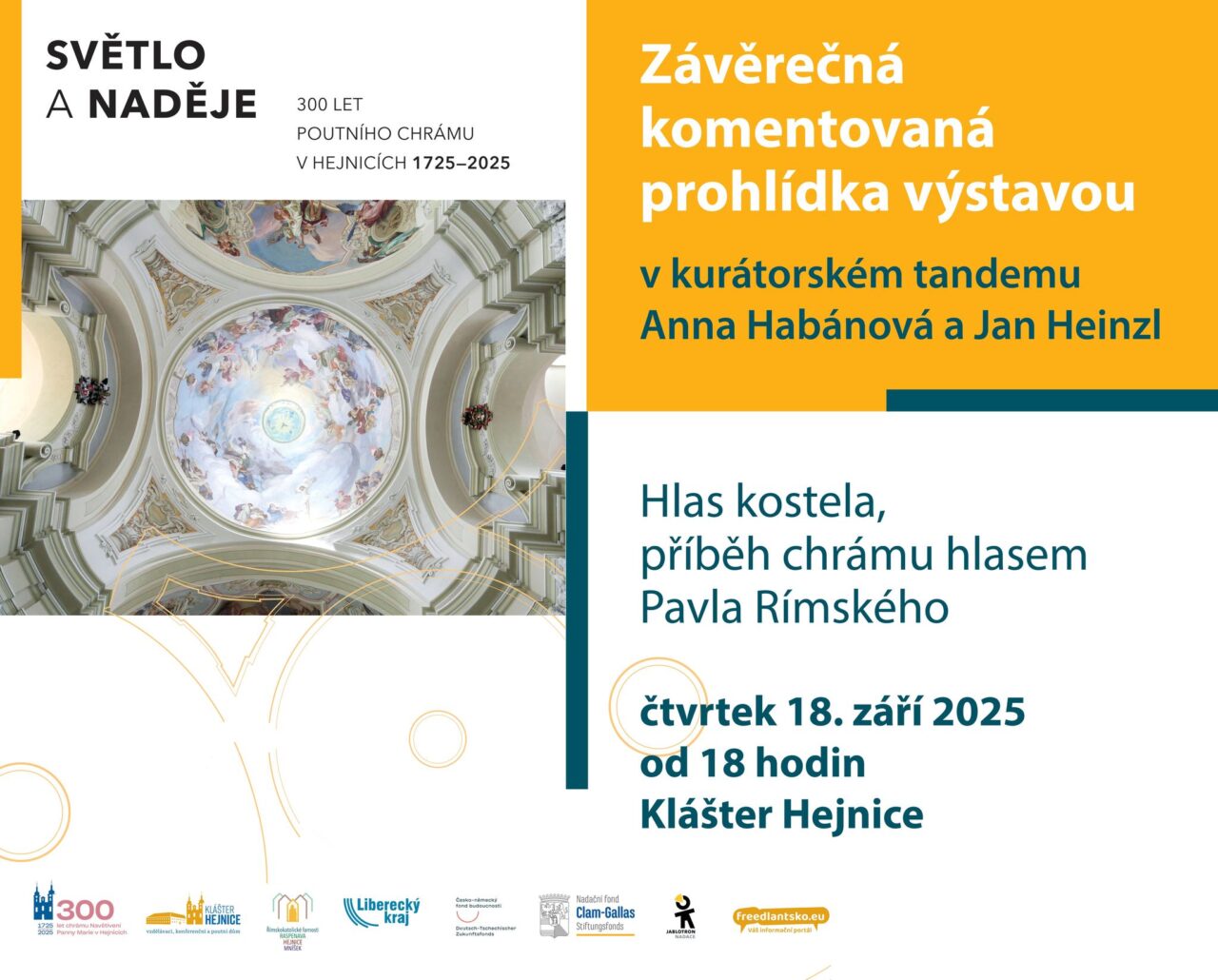 zaverecna komentovana prohlidka svetlo a nadeje