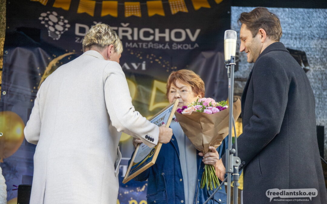 ŽŠ a MŠ Dětřichov slavila 125 let – oslava spojila generace / Fotoreportáž