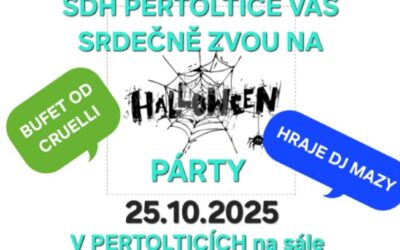 Halloween party v Pertolticích