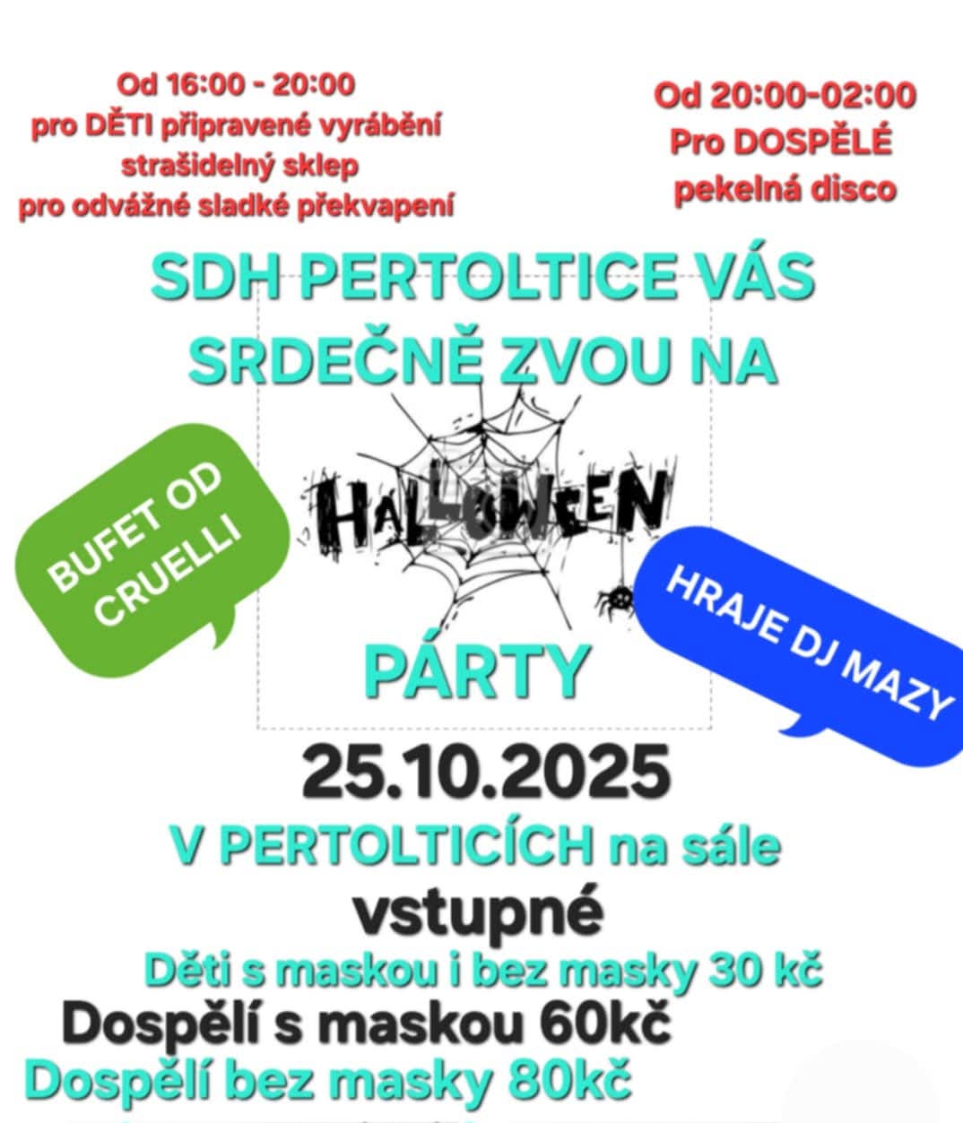 halloween pertoltice 2025