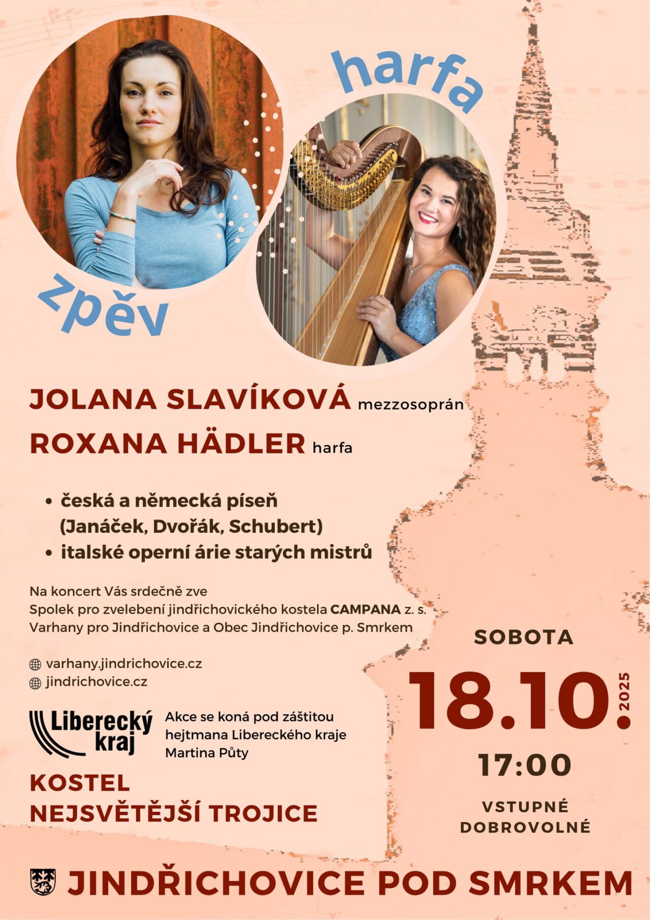 koncert jindrichovice jolana slavikova roxana hadler freedlantsko