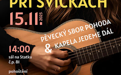 Posezení při svíčkách v Jindřichovicích pod Smrkem