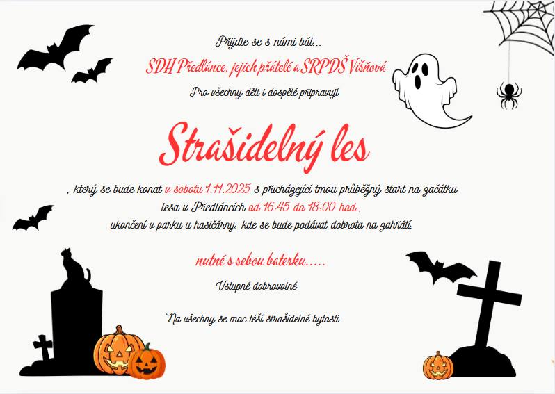 strasidelny les predlance