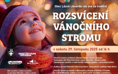 Rozsvícení vánočního stromu v Lázních Libverda