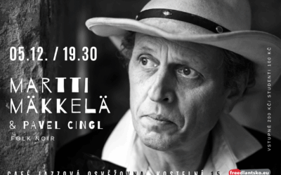 Bílý Potok 148 Martti Mäkkelä a Pavel Cingl v Café J.O.