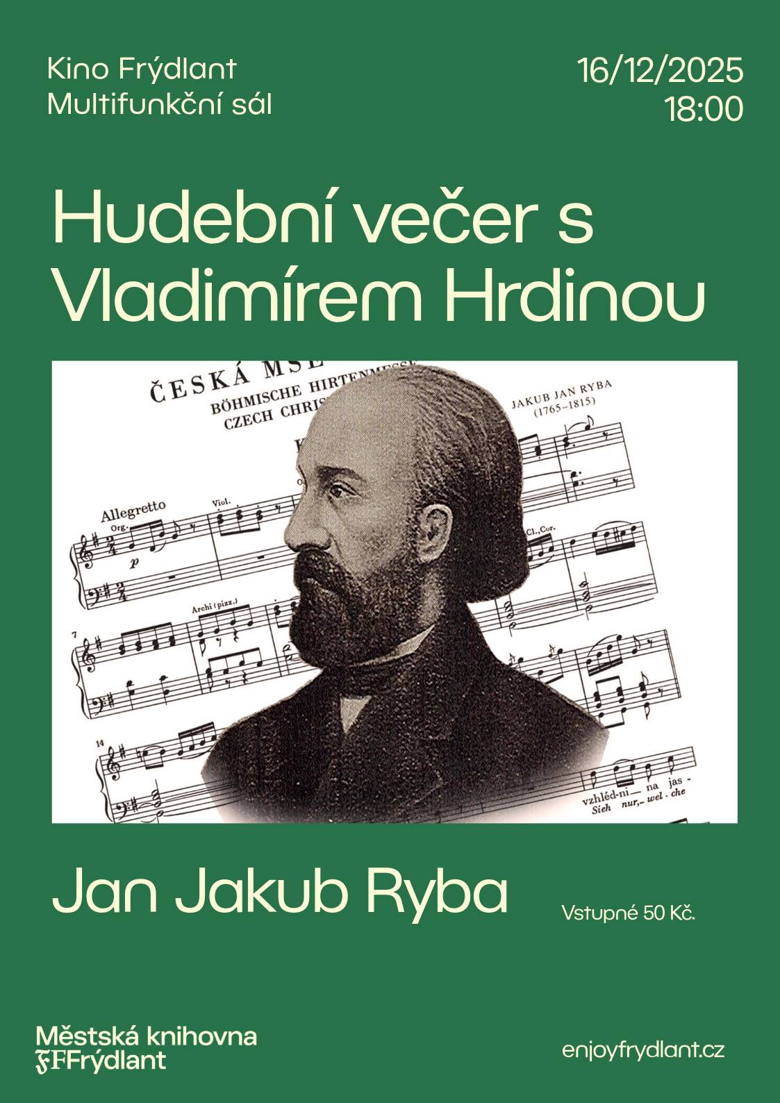 hudebni vecer s vladimirem hrdinou jan ryba frydlant