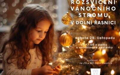 Akce na Frýdlantsku 14 Rozsvícení vánočního stromu v Dolní Řasnici