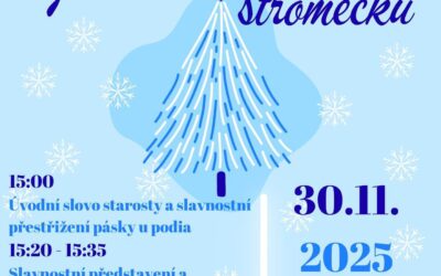 Rozsvícení vánočního stromu Nové Město p. Smrkem