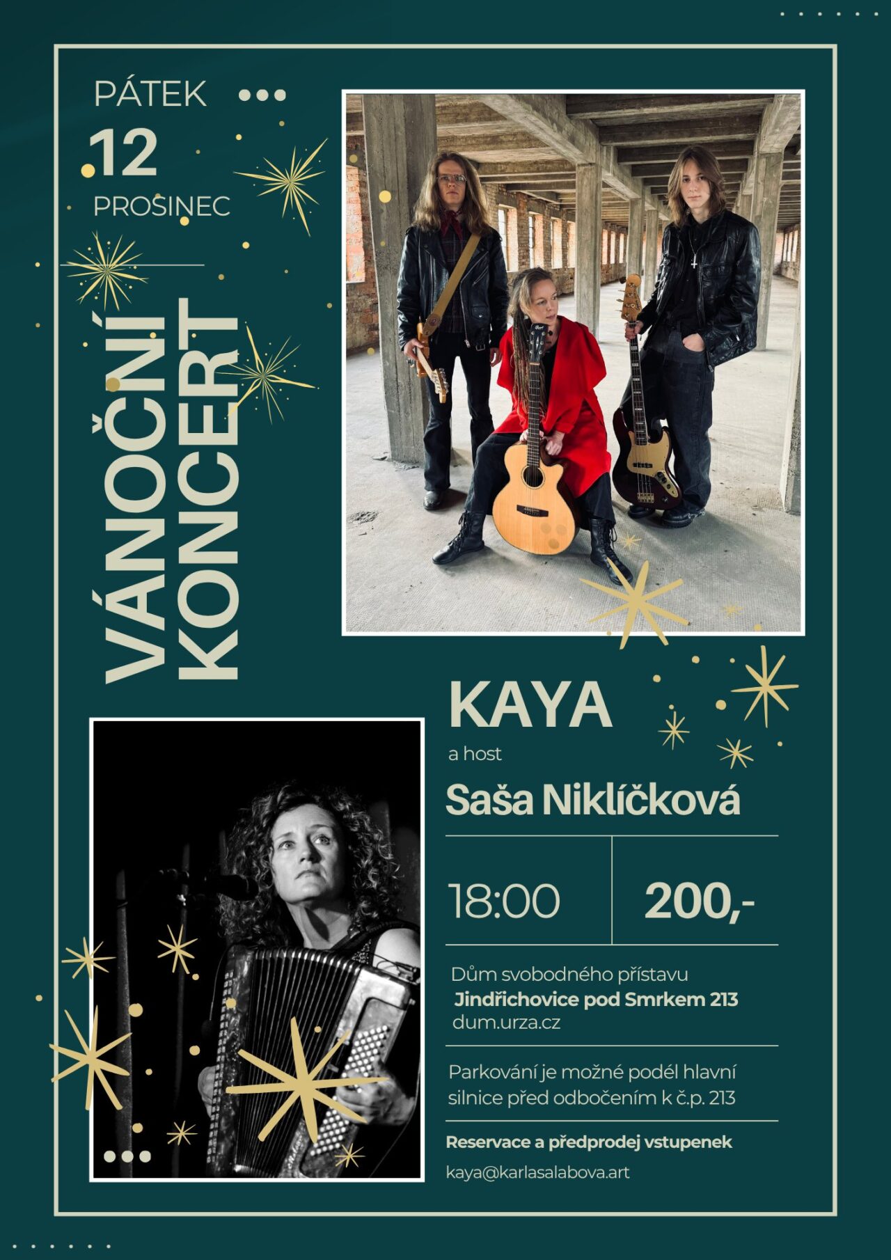 vanocni koncert jindrichovice