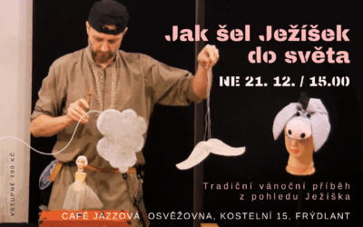 Obchody, nákupní centra, trhy, potraviny, farmářské trhy a stánky 42 Jak šel Ježíšek do světa – vánoční pohádka v Café J.O.