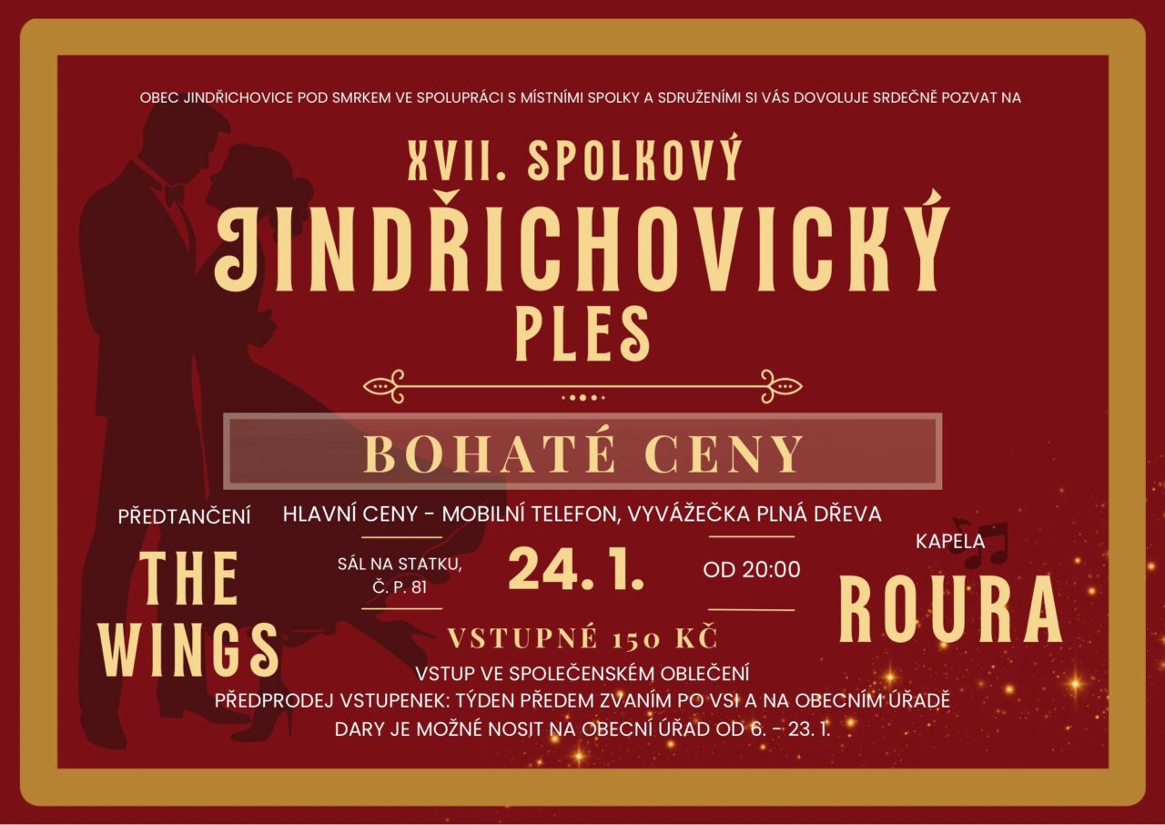 jidnrichovicky ples 2026 jidnrichovicky ples 2026