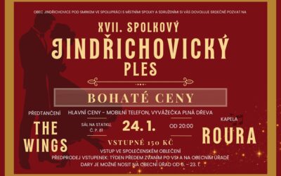 17. Spolkový ples Obce Jindřichovice pod Smrkem