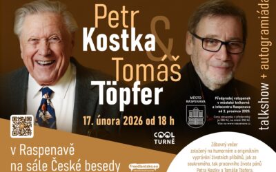 Petr Kostka a Tomáš Töpfer: talkshow a autogramiáda