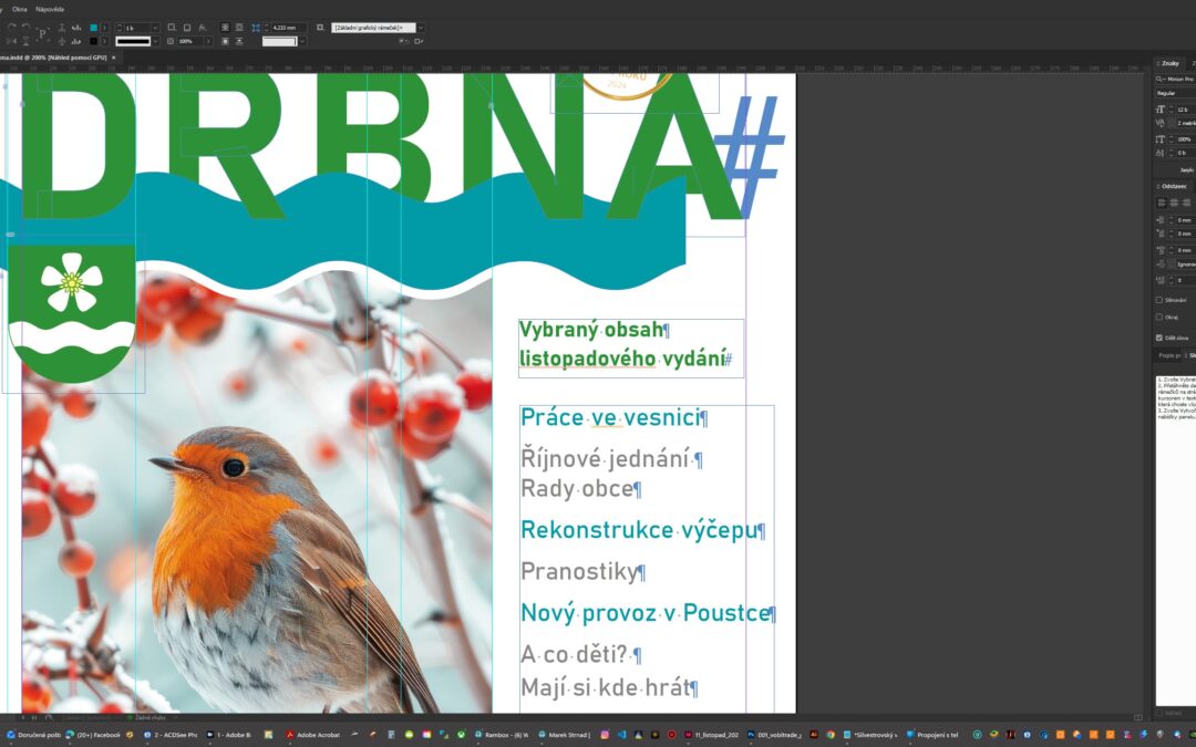 Višňovská drbna znovu mezi nejlepšími v kraji. V soutěži Radniční listy roku 2025 získala 2. místo